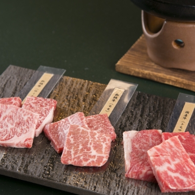 お肉食べ比べ