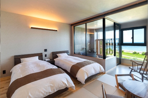 露天風呂付和洋室