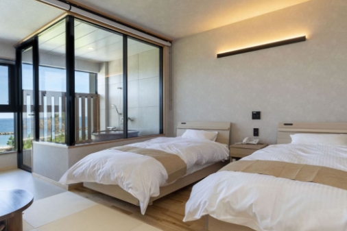 露天風呂付和洋室